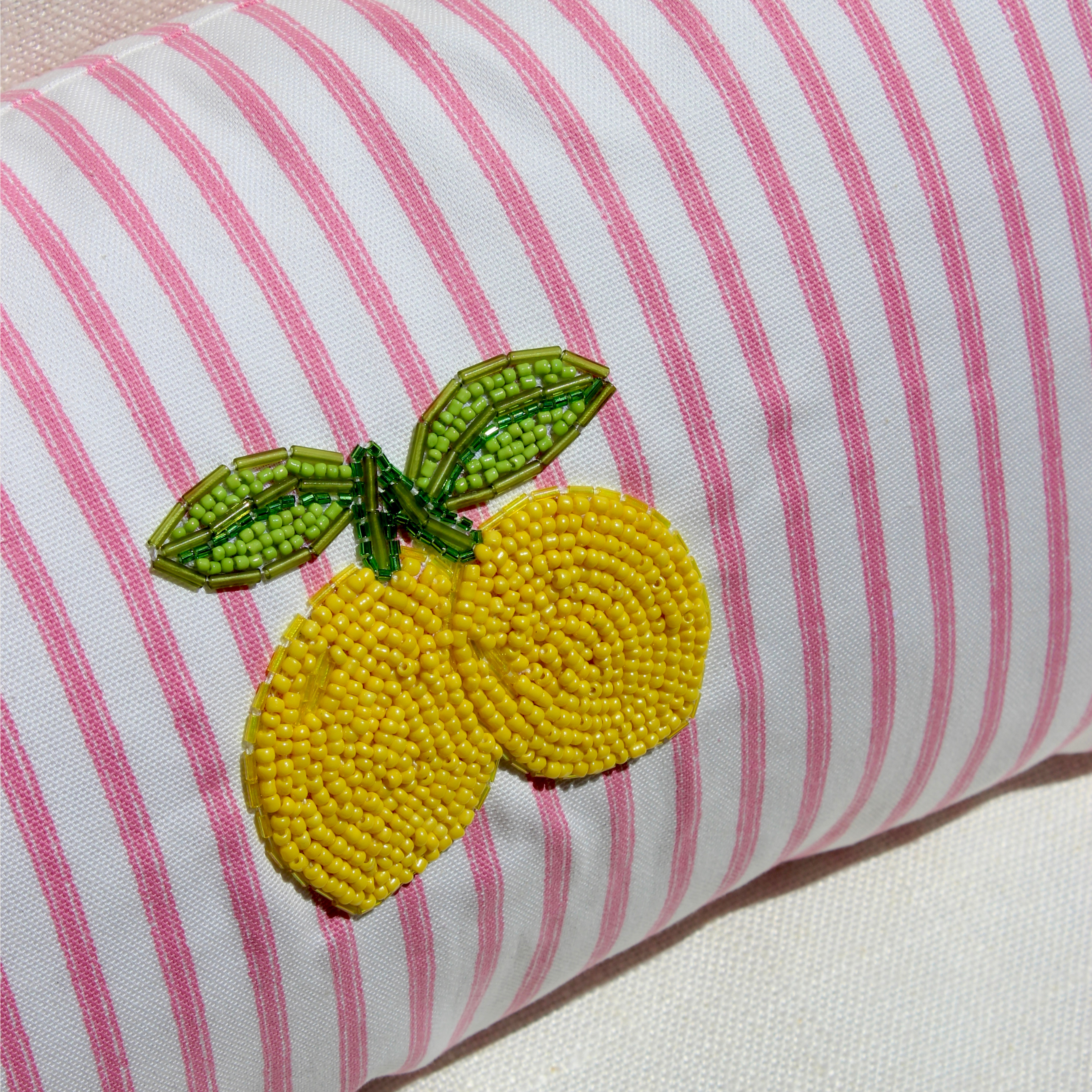Lemon Scatter Cushion