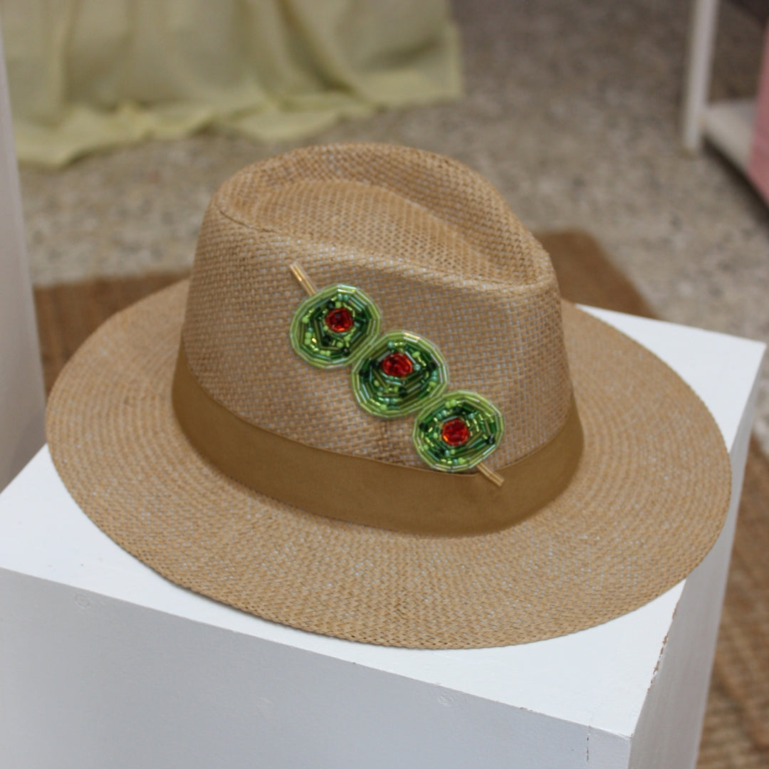 Panama Hat - Olives