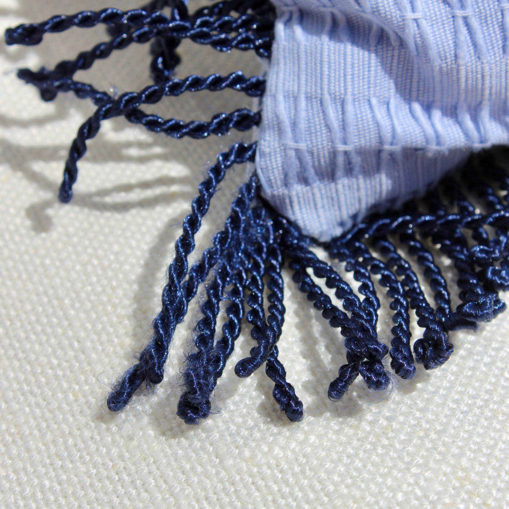 Blue Fish Scatter Cushion