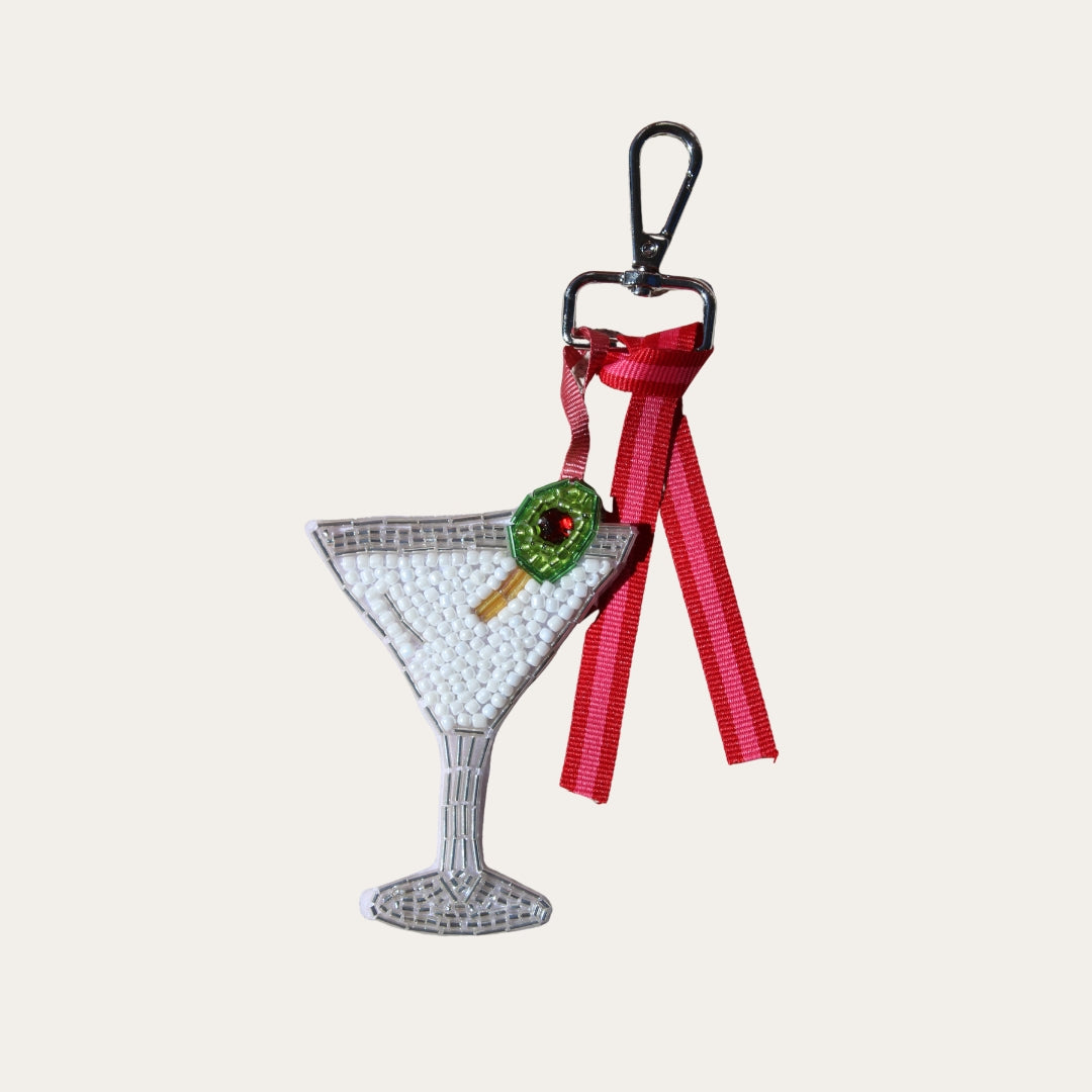 Martini Keychain