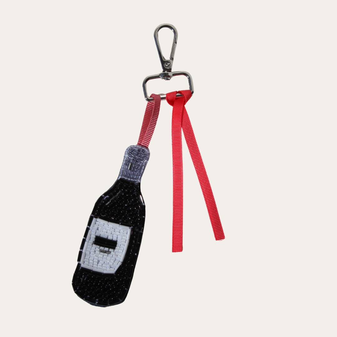 Wine Bottle Keychain