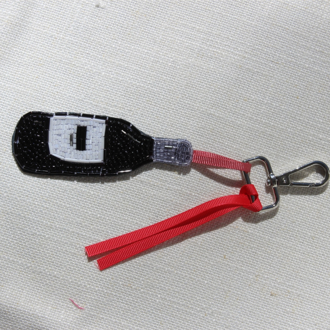 Wine Bottle Keychain
