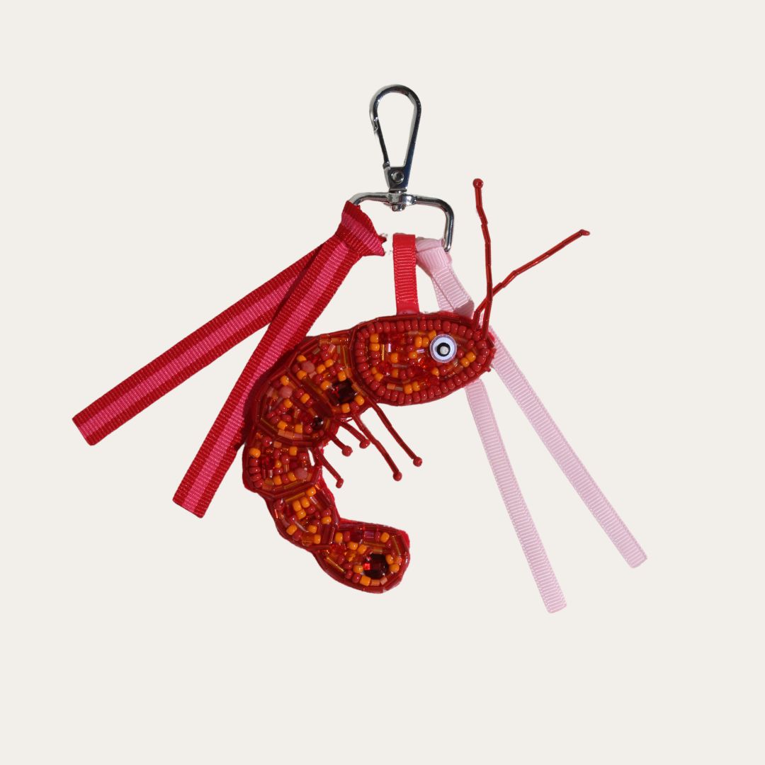 Shrimp Keychain