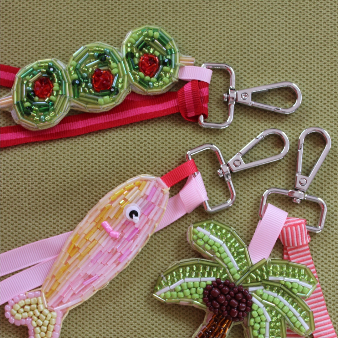 Stuffed Olives Bag Charm