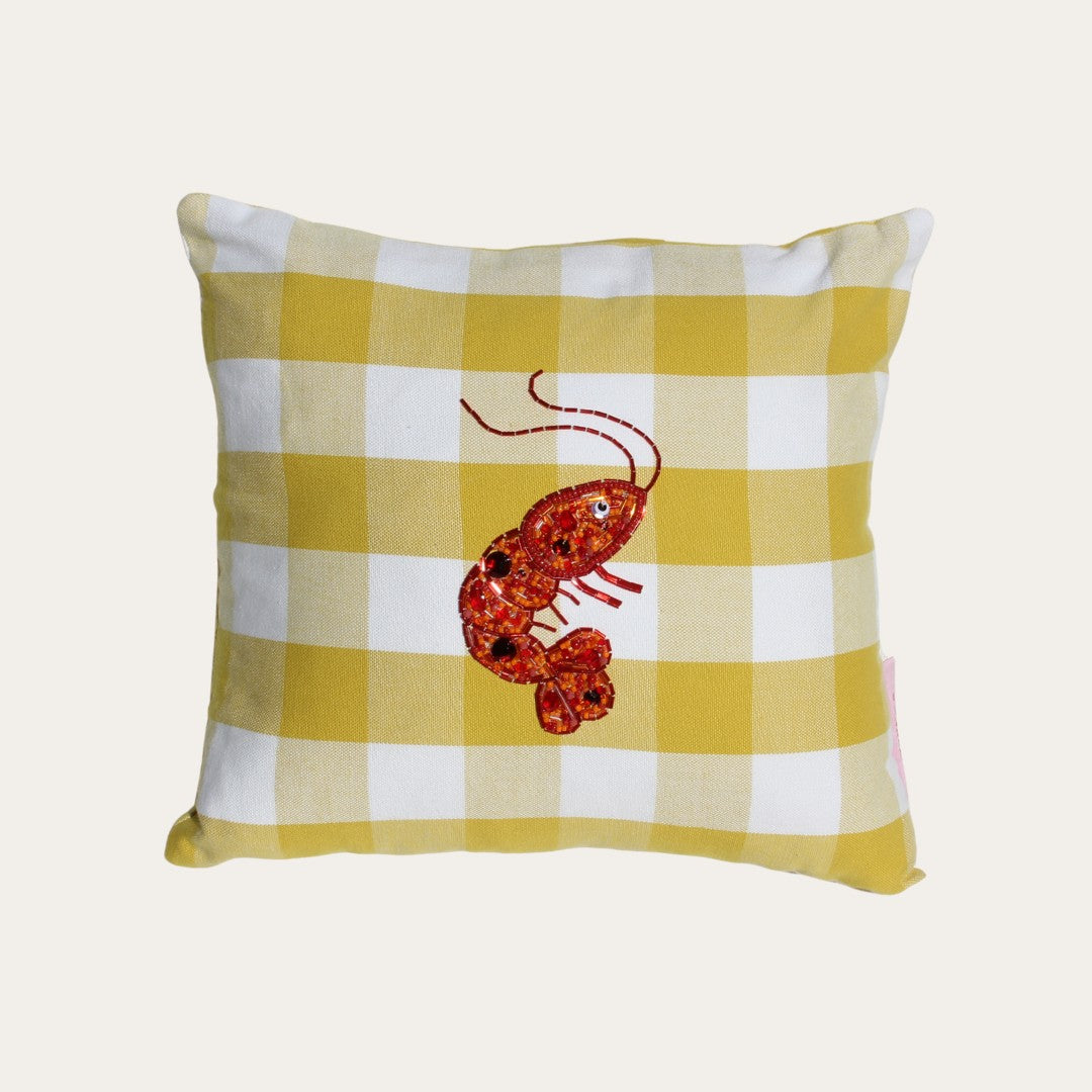 Prawn Scatter Cushion