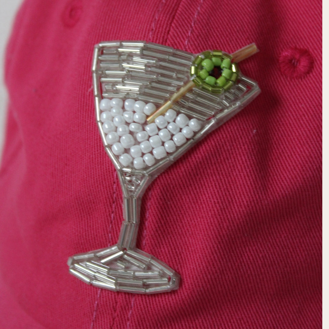 Beaded Hat - Martini