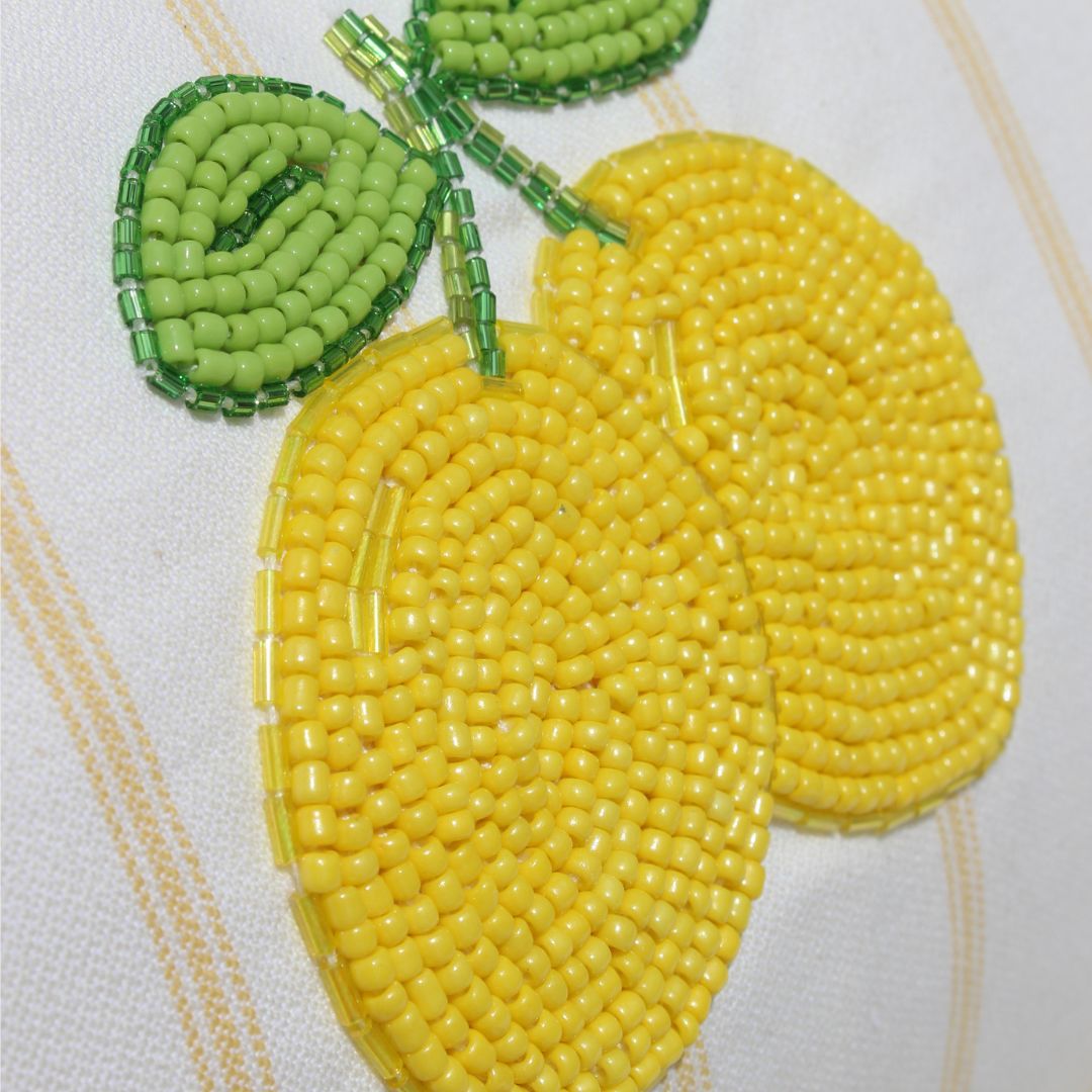 Lemon Scatter Cushion