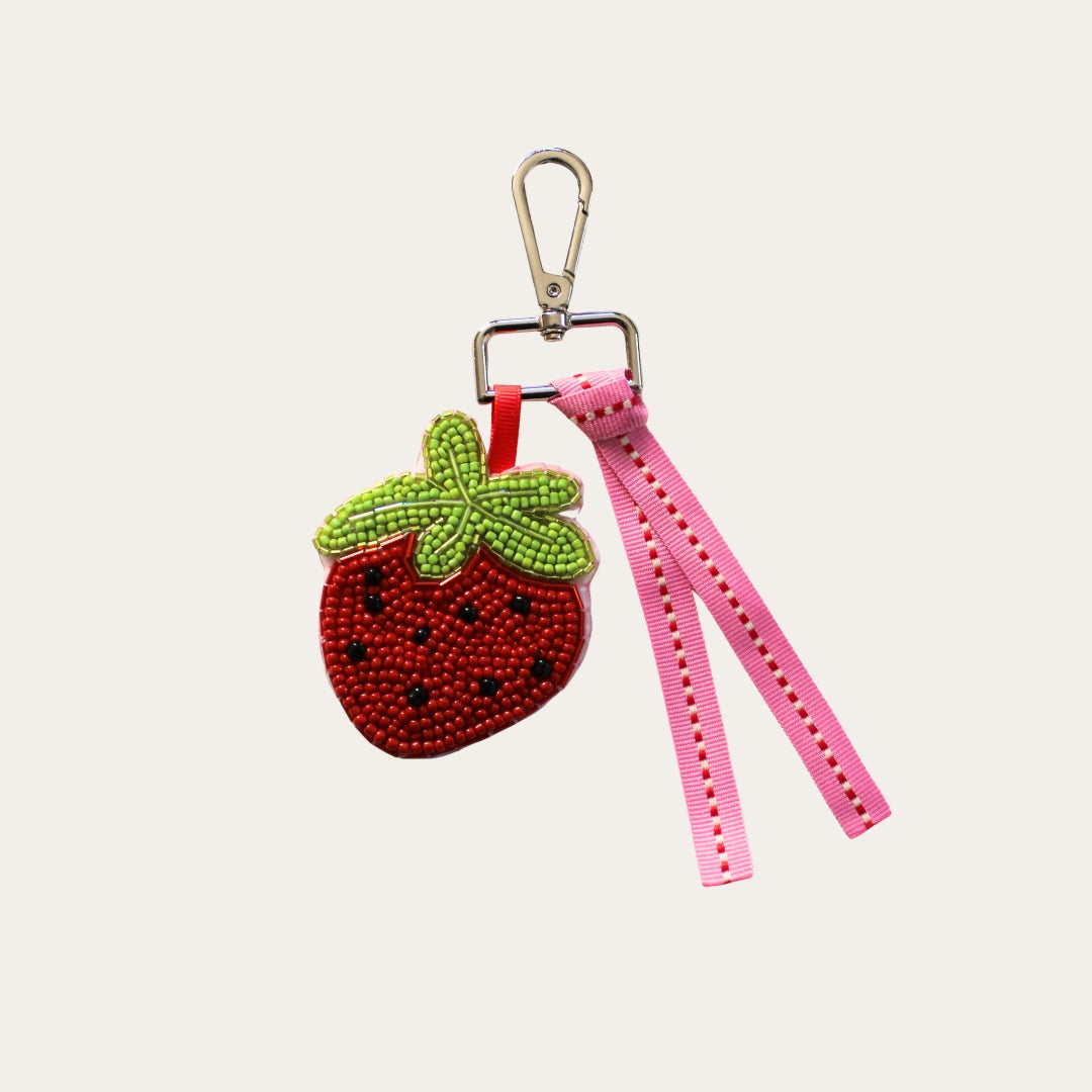 Strawberry Bag Charm