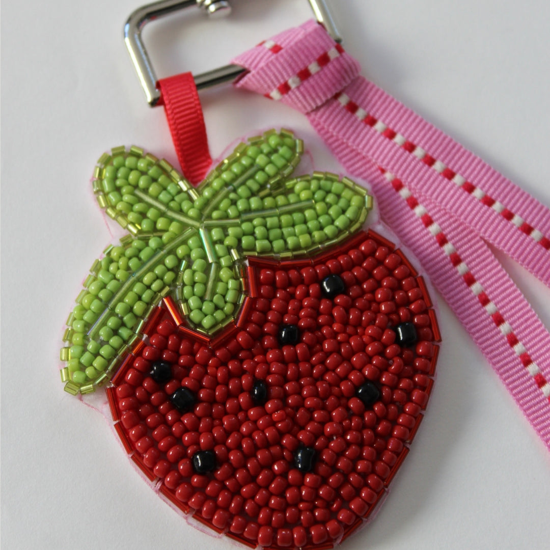 Strawberry Bag Charm