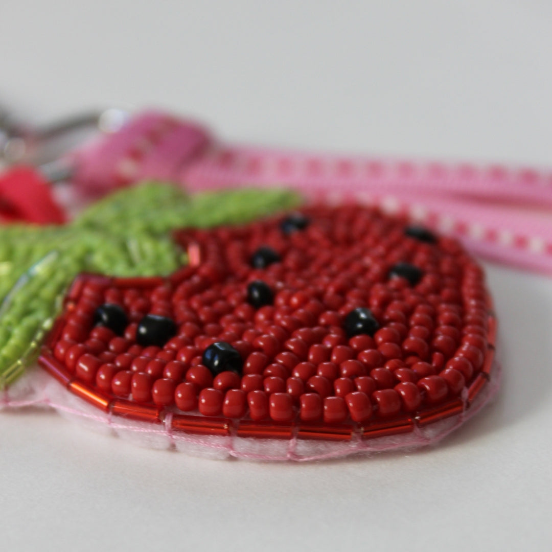 Strawberry Bag Charm