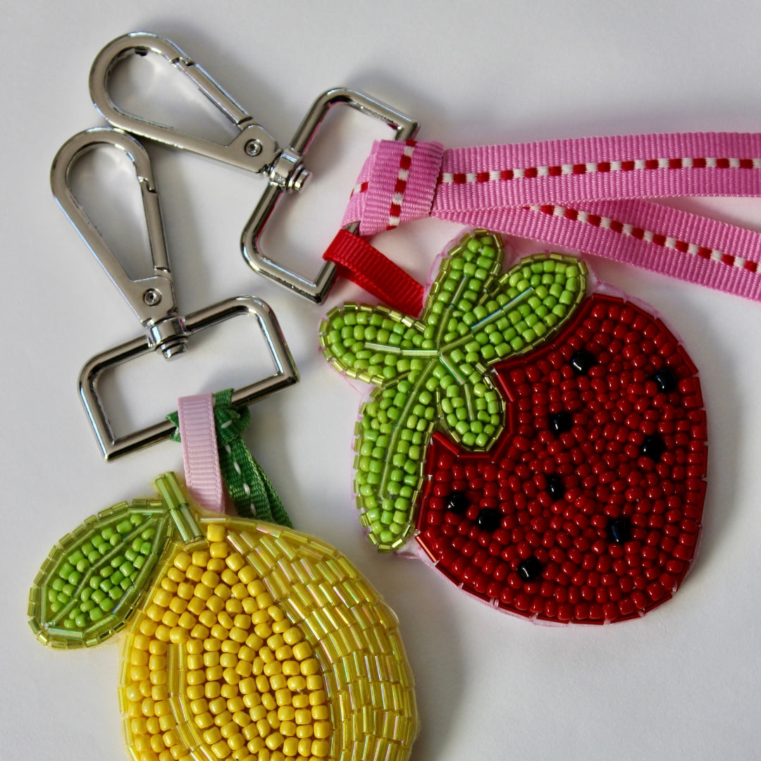 Strawberry Bag Charm