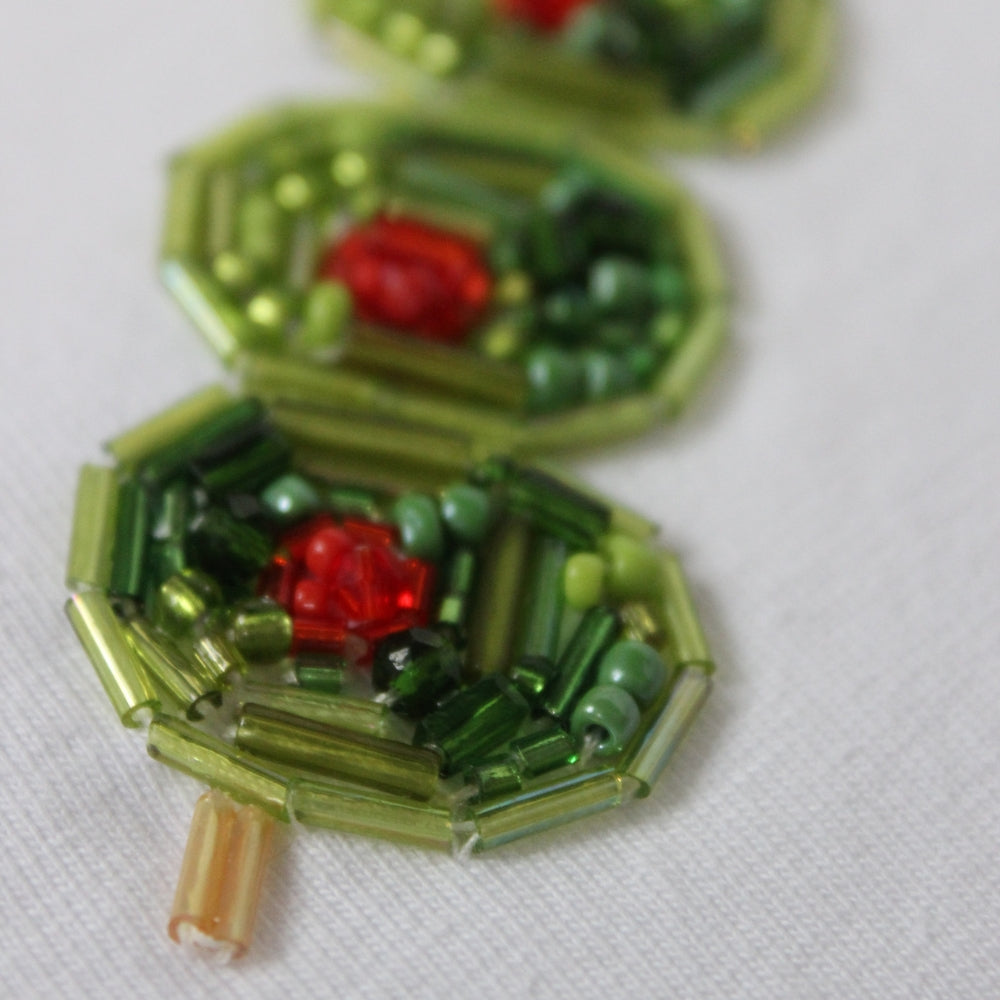 Beaded Olives Tank Top