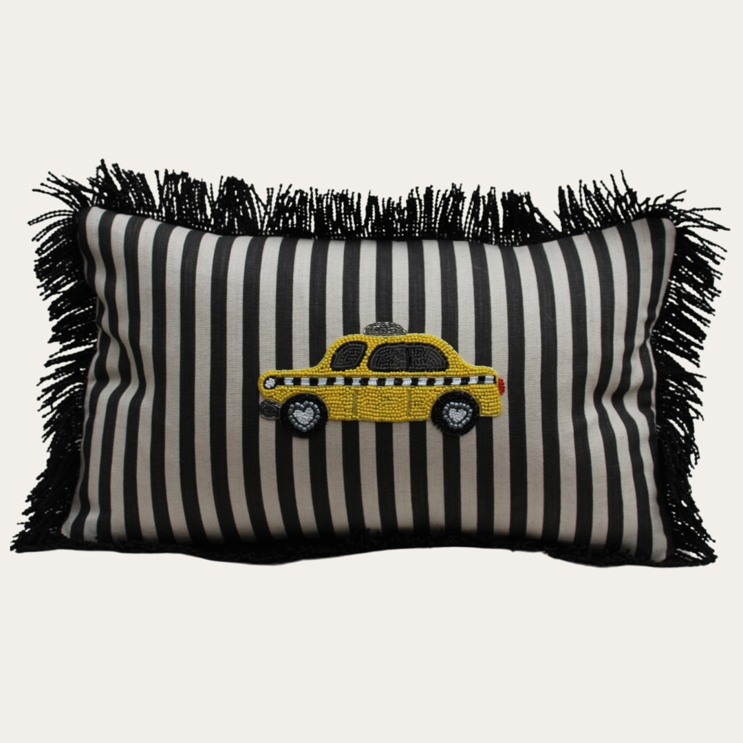 Yellow Cab Scatter Cushion