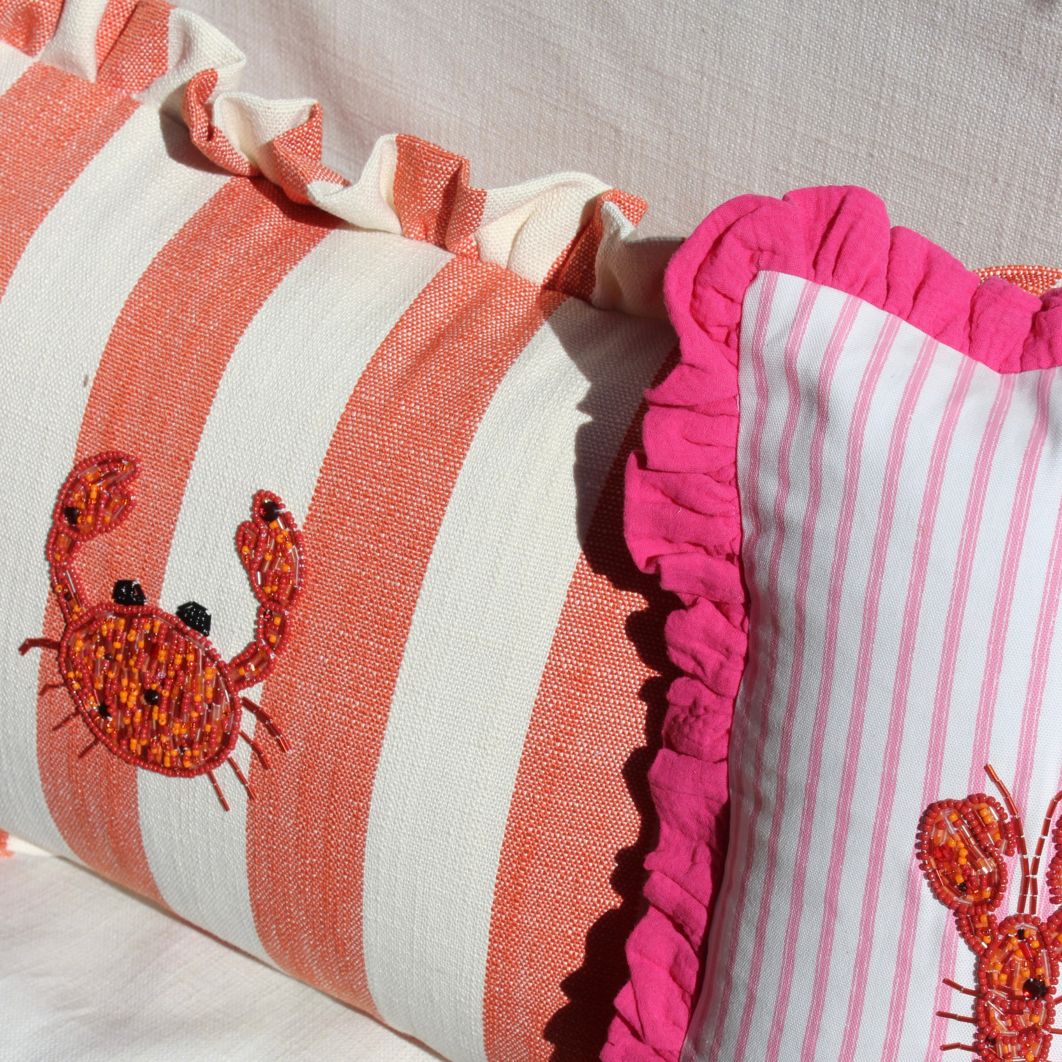 Crab Scatter Cushion