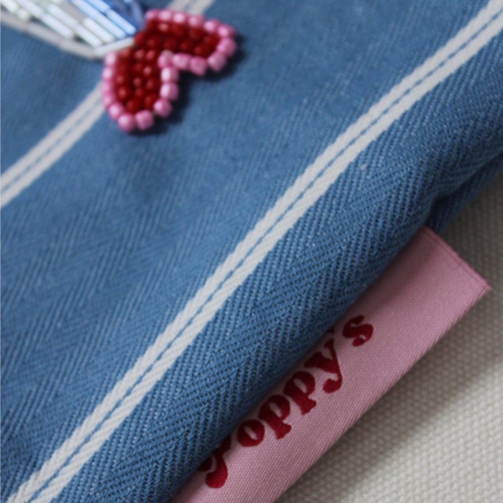 Blue Sardine Coin Purse